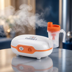 Unique Turbo-1 Compressor Nebulizer for adults and kids with 12-v adopter