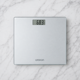 Omron digital weighing scale glass body model HN289