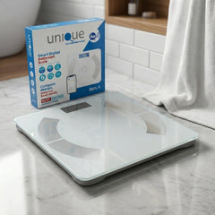 Digital Stainless Steel Bathroom Scale – Smart Weight Machine