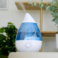 Unique ultrasonic air humidifier