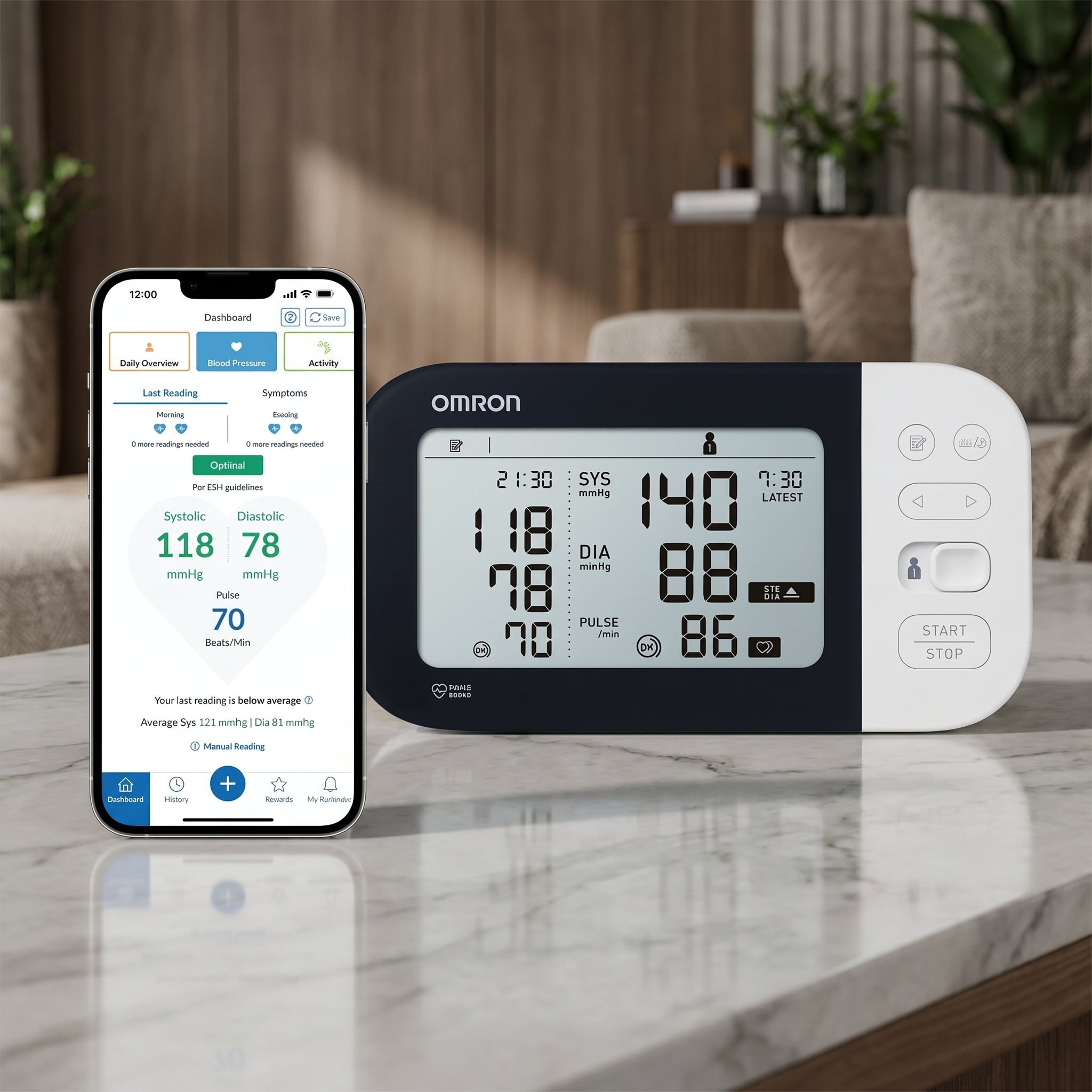Omron M7 Automatic Blood Pressure Monitor with Bluetooth