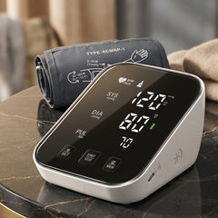 Rechargeable Digital Blood Pressure Monitor with Cuff & LCD Display – Model AESU572
