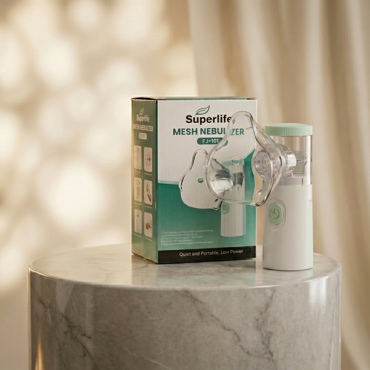 Super Life Portable Mesh Nebulizer for Adults & Kids
