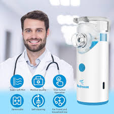 Ultra Care Portable Mesh Nebulizer for Adults & Kids