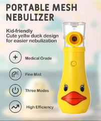 Unique duck mesh nebuliser