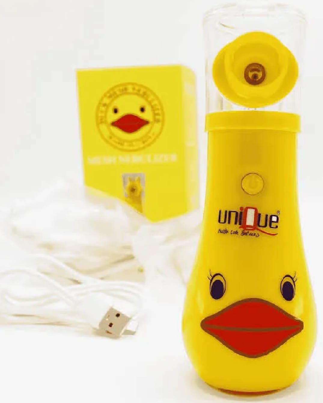Unique duck mesh nebuliser